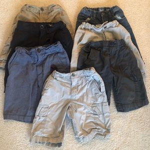7 pairs boys shorts size 8